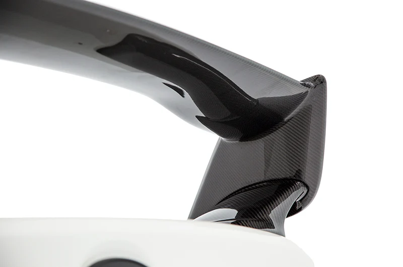 OLM Carbon Fiber OEM STI Style Spoiler with Carbon Bases - 2015-2021 Subaru WRX / STI - Image 10