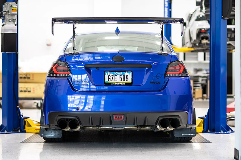 OLM Evolution Tail Lights (Clear Lens, Black Base, Red Bar) - 2015-2021 WRX / STI - Image 11