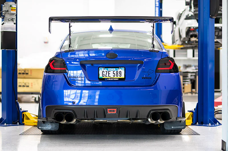 OLM Evolution Tail Lights (Smoked Lens, Black Base, Red Bar) - 2015-2021 WRX / STI - Image 3