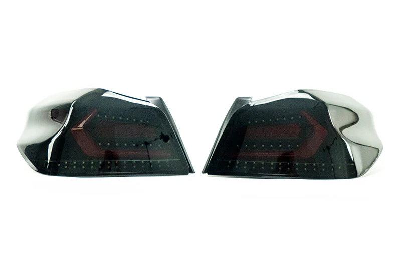 OLM Evolution Tail Lights (Smoked Lens, Black Base, Red Bar) - 2015-2021 WRX / STI - Image 9