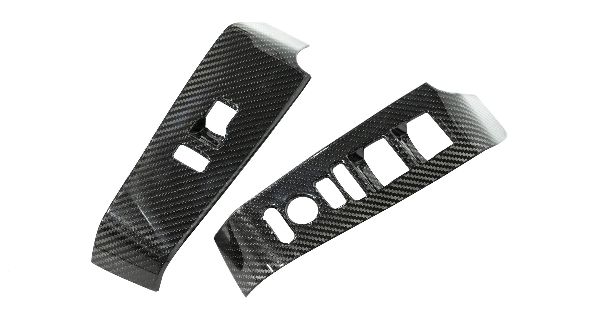 OLM LE Carbon Fiber Window Switch Panel Covers (Set of 4) - 2022+ FL Honda Civic / FL5 Type R - Image 10