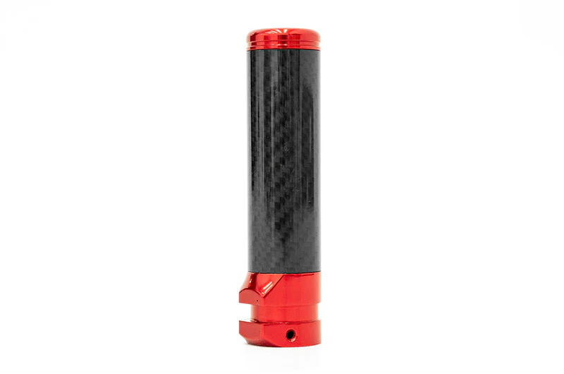OLM Signature Series Ebrake Handle (Black Carbon w/Red) - 2015-2021 WRX & STI / 2013-2022 FR-S / BRZ / 86 / 2014-2018 Forester / 2013+ *Crosstrek - Image 4