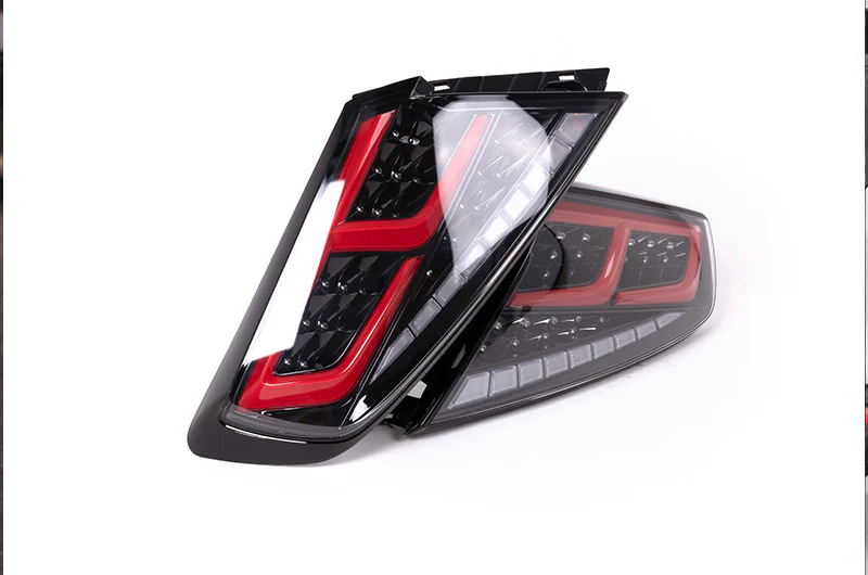 OLM Spec-AR LED Taillights (Clear Lens/Black Base/Red Bar) - 2022+ WRX - Image 5