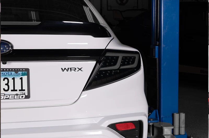 OLM Spec-AR LED Taillights (Smoke Lens/Black Base/White Bar) - 2022+ WRX - Image 5