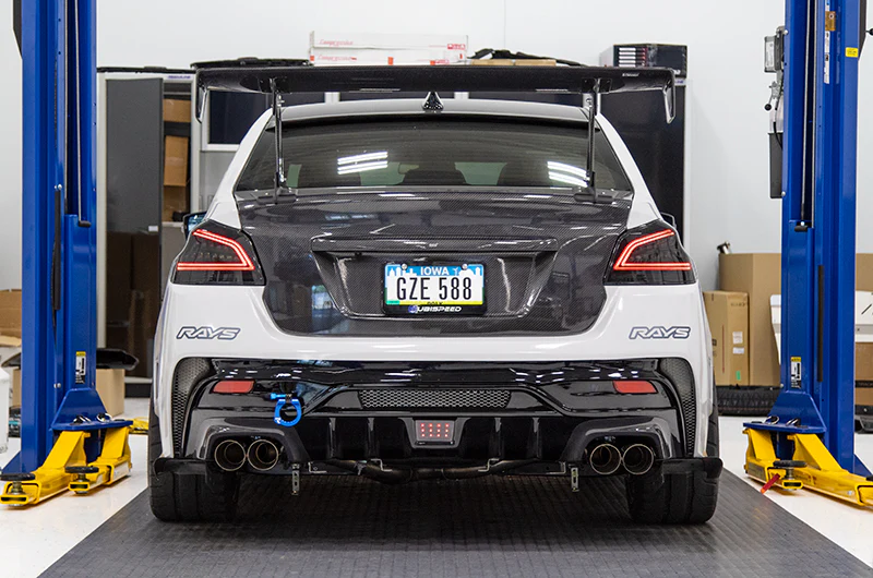 OLM Spec CR Tail Lights (Smoked Lens, Black Base) - 2015-2021 Subaru WRX & STI - Image 6