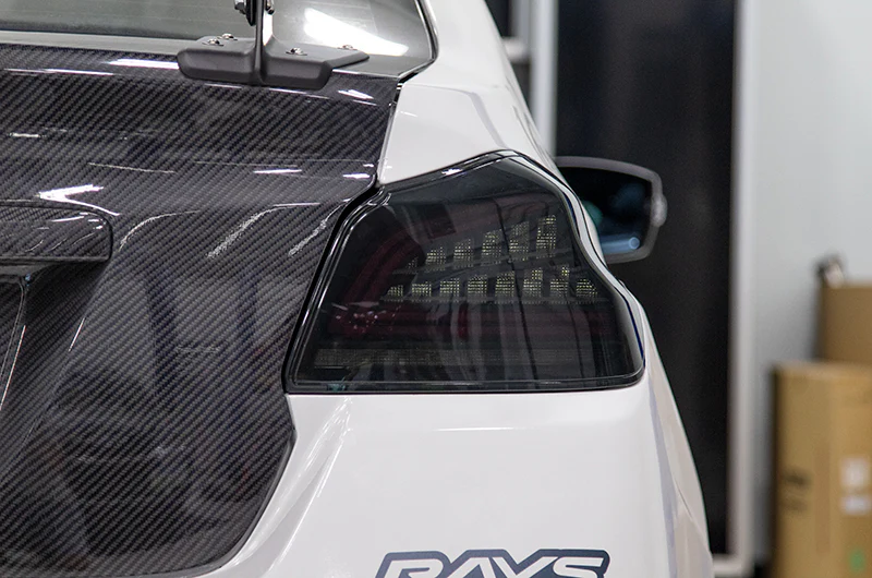 OLM Spec CR Tail Lights (Smoked Lens, Black Base) - 2015-2021 Subaru WRX & STI - Image 7